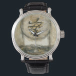 Montre Peinture de tranquillité chinoise par Mauro<br><div class="desc">Ce tableau de l'artiste Mauro présente un personnage chinois enfermé dans un cercle. Le mot tranquillité est écrit au bas de l'oeuvre. Donnez cette impression comme cadeau à quiconque a besoin d'un peu de tranquillité dans sa vie!</div>
