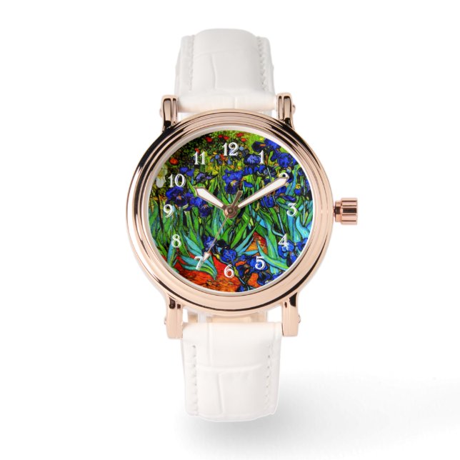 Montre Peinture de Van Gogh, Iris, (Recto)