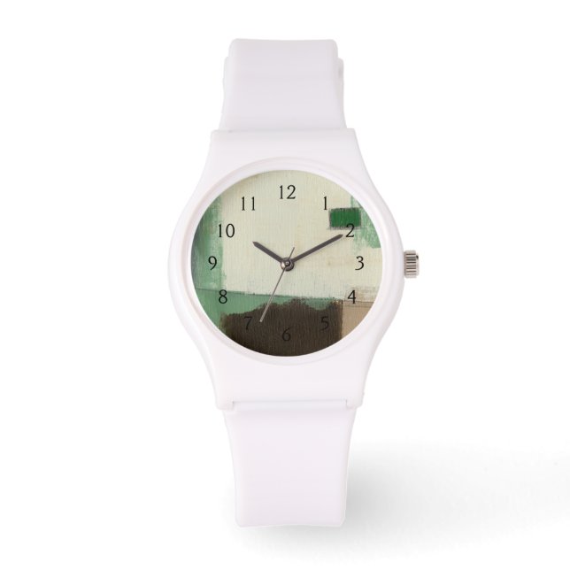 Montre Peinture expressionniste avec pointes de brosse lo (Recto)