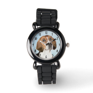 Montre Peinture Foxhound en anglais - Joli art original c