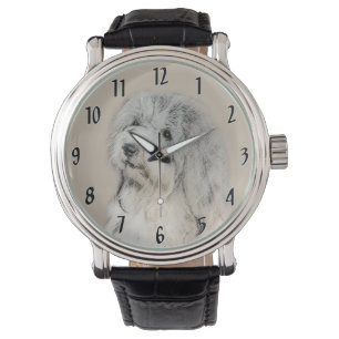 Montre Peinture Havanaise (Gold Sable) - Art Chien origin