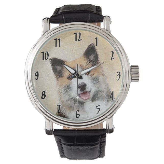 Montre Peinture islandaise pour chien de mer - Art origin (devant)
