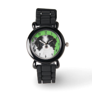 Montre Peinture japonaise de chiot - Chien Art