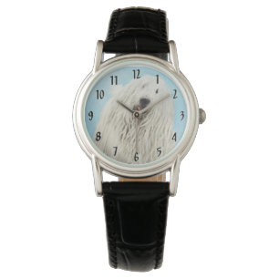 Montre Peinture Komondor - Cute Original Chien Art