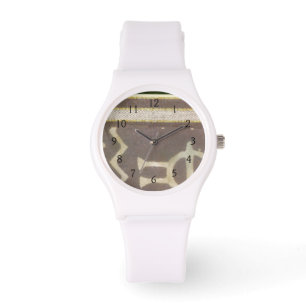 Montre Peinture Motif Tribale contemporaine