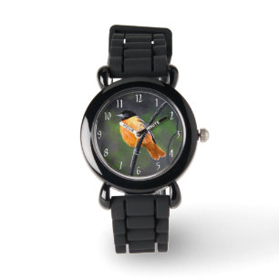 Montre Peinture Oriole - Art Oiseau Original