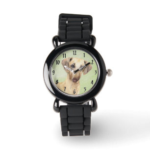 Montre Peinture Sloughis - Joli art original pour chien