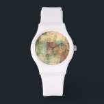 Montre Peinture sur la Terre avec surface fissurée<br><div class="desc">Cette oeuvre imaginative d'Ethan Harper utilise des tons terre et des traits de brosse dentés pour créer l'illusion d'une surface fêlée. La peinture épaisse est fortement stratifiée, aidant les couleurs à se mélanger. Prends la main sur cette impression dès aujourd'hui !</div>