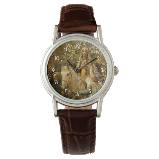 Montre Peinture vintage L'homosexualité de la reine Guine (devant)