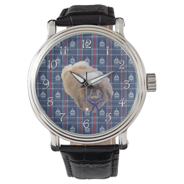 Montre Pékinois Marin (devant)