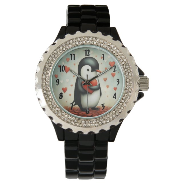 Montre Penguin Love 1 (devant)