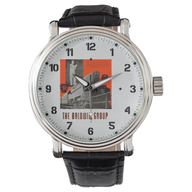 Montre Pennsylvania Railroad T1 Locomotive 6111 Watch (devant)