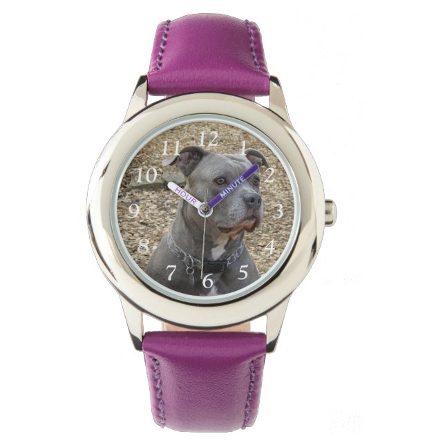 Montre Penser Pitbull Numéro Enfant's Watch (devant)