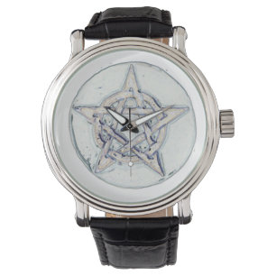 Montre pentagramme artistique