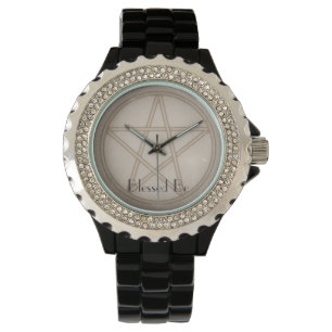 Montre Pentagramme de sépia