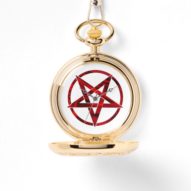 Montre Pentagramme du Diable Rouge (Recto)