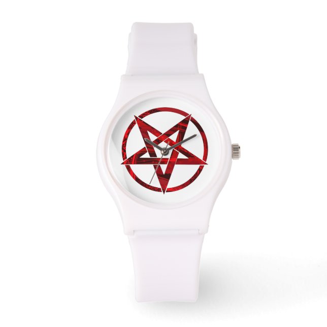 Montre Pentagramme du Diable Rouge (Recto)