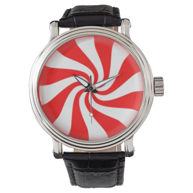 Montre Peppermenthe Candy Swirl (devant)