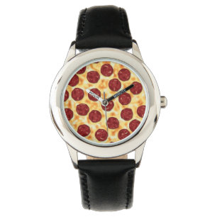 Montre Pepperoni Pizza Motif