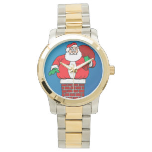 Montre Père Noël coincé (personnaliser il !)