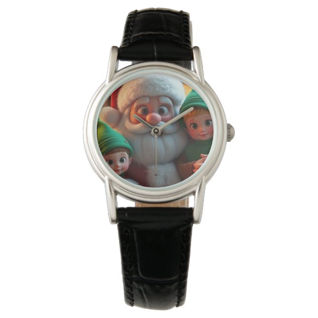Montre Père Noël Et Ses elfes (devant)