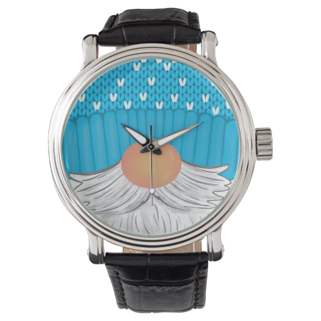 Montre Père Noël Noël Gnome Casquette d'hiver Sweat de la (devant)