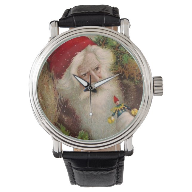 Montre Père Noël vintage 9 (devant)