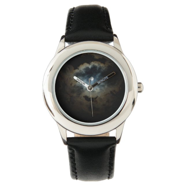 Montre perle de minuit (devant)