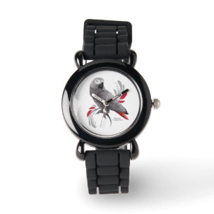 Montre Perroquet de gris africain