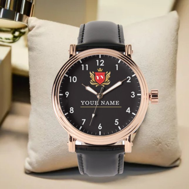 Montre Personalized with names and initials in Monogram  (Créateur téléchargé)