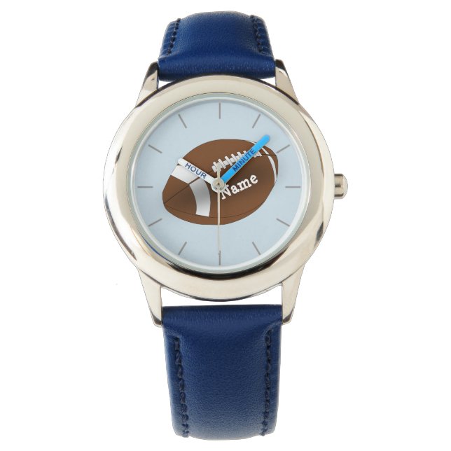 Montre Personnalisé Boys Watch American FOOTBALL ajouter  (devant)
