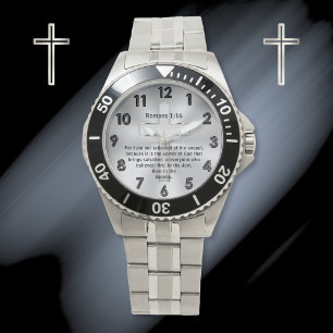 Montre Personnalisé, Christian Watch pour les hommes ou l