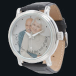 Montre Personnalisé Notre Amour A Réussi Le Test Du Temps<br><div class="desc">Concevez votre propre personnalisation Notre Amour a Stood Le Test du Temps horloge murale unique de Ricaso - Idéal pour les anniversaires ... </div>