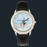 Montre Personnalisé Votre Photo Watch avec texte personna<br><div class="desc">Montres photo et texte personnalisés - Votre propre design - Spécial - Personnalisé Maman / Papa / Enfant / Famille / Amis ou Cadeau de surveillance personnelle - Ajouter votre photo et texte - Redimensionner et déplacer ou supprimer et ajouter des éléments - image / texte avec outil de personnalisation....</div>