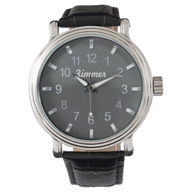 Montre personnalisée classe homme (devant)