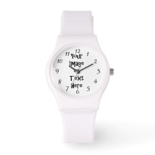 Montre Personnaliser avec images et texte personnalisés