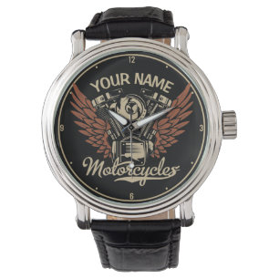 Montre Personnaliser Motocyclettes Motocyclettes Garage