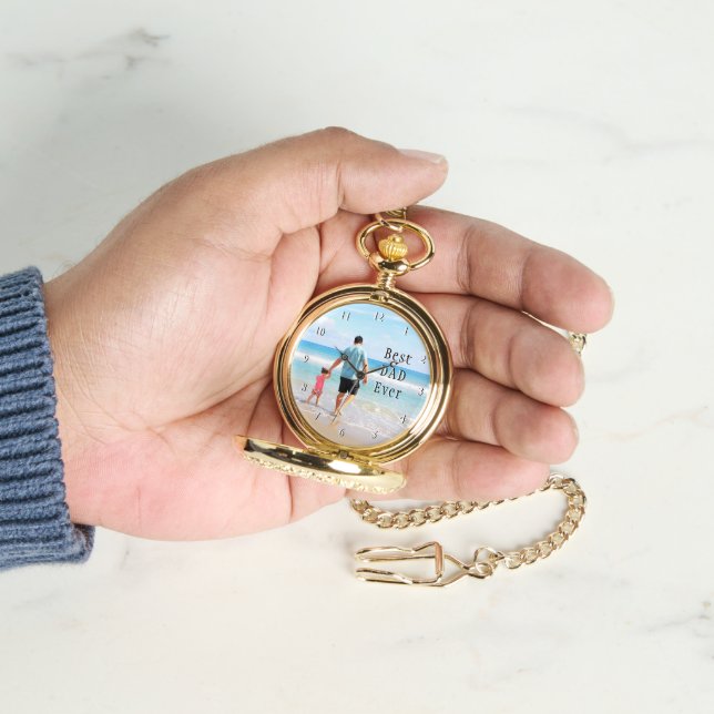 Montre Personnaliser votre papa Photo Watch Cadeau avec t (main)