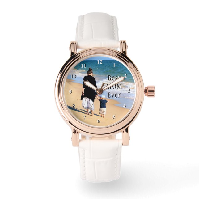 Montre Personnaliser Votre Photo Watch Texte Cadeau - Mei (Recto)