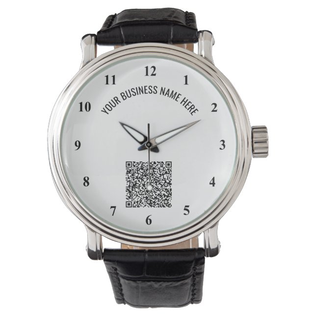 Montre Personnalisez votre code QR et votre surveillance  (devant)