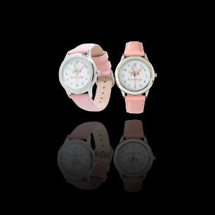 Montre Personnalized Pretty White Cat