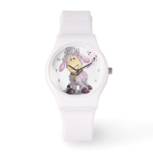 Montre Petit agneau avec cloche - mignon