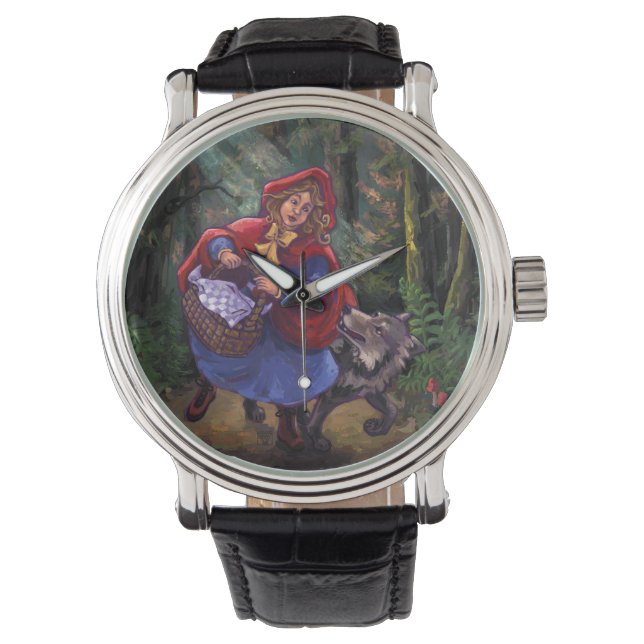 Montre Petit Chaperon Rouge (devant)
