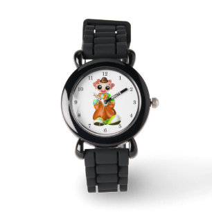Montre Petit Clown - Cirque - Peinture