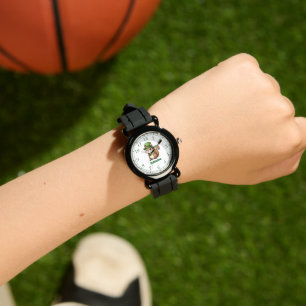 Montre Petit écureuil de jour Saint Patrick personnalisé