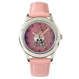 Montre Petit gâteau doux de crâne