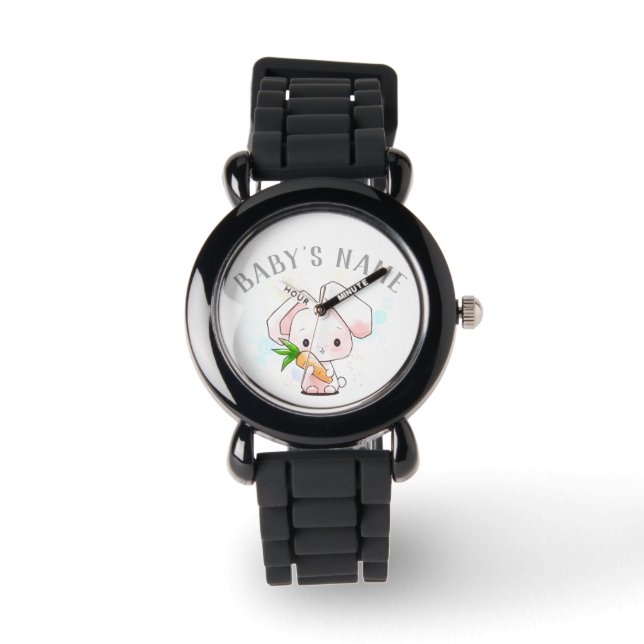 Montre Petit Lapin Doux (Recto)