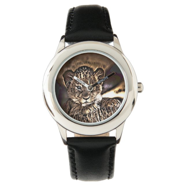 Montre Petit lionceau (devant)