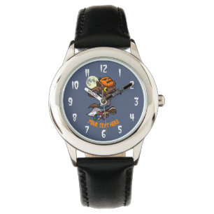 Montre Petit Loup-Occidental Halloween Trick Ou Traiter C
