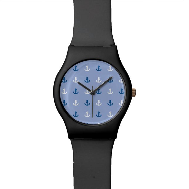 Montre Petit motif mignon d'Ancre (Fermer)